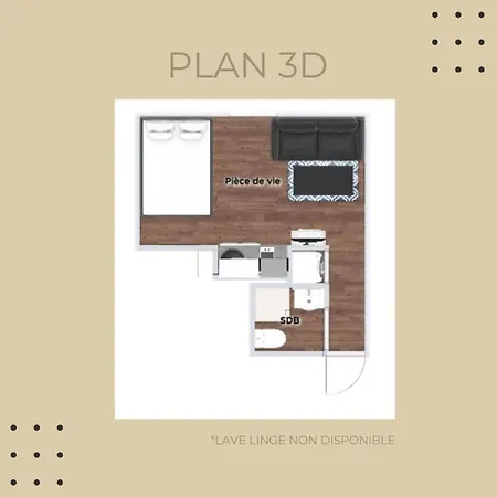 Le Patio Bleu I Hyper Centre I 2p