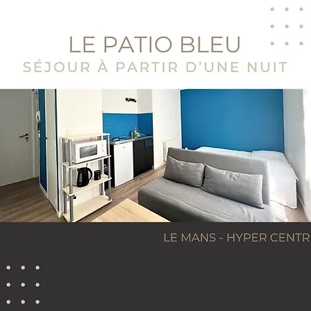 Le Patio Bleu I Hyper Centre I 2p *