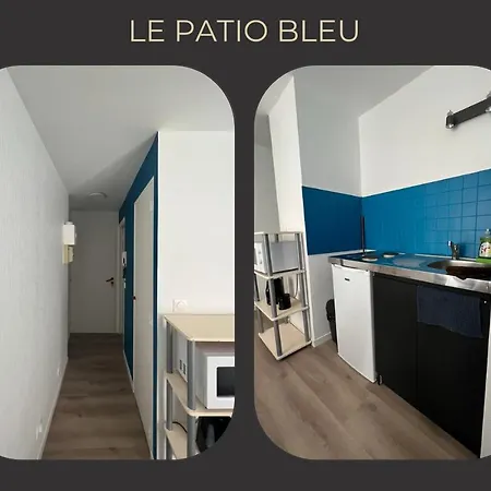 Le Patio Bleu I Hyper Centre I 2p Le Mans